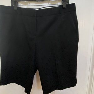 J.Crew Black Bermuda Shorts Size 12